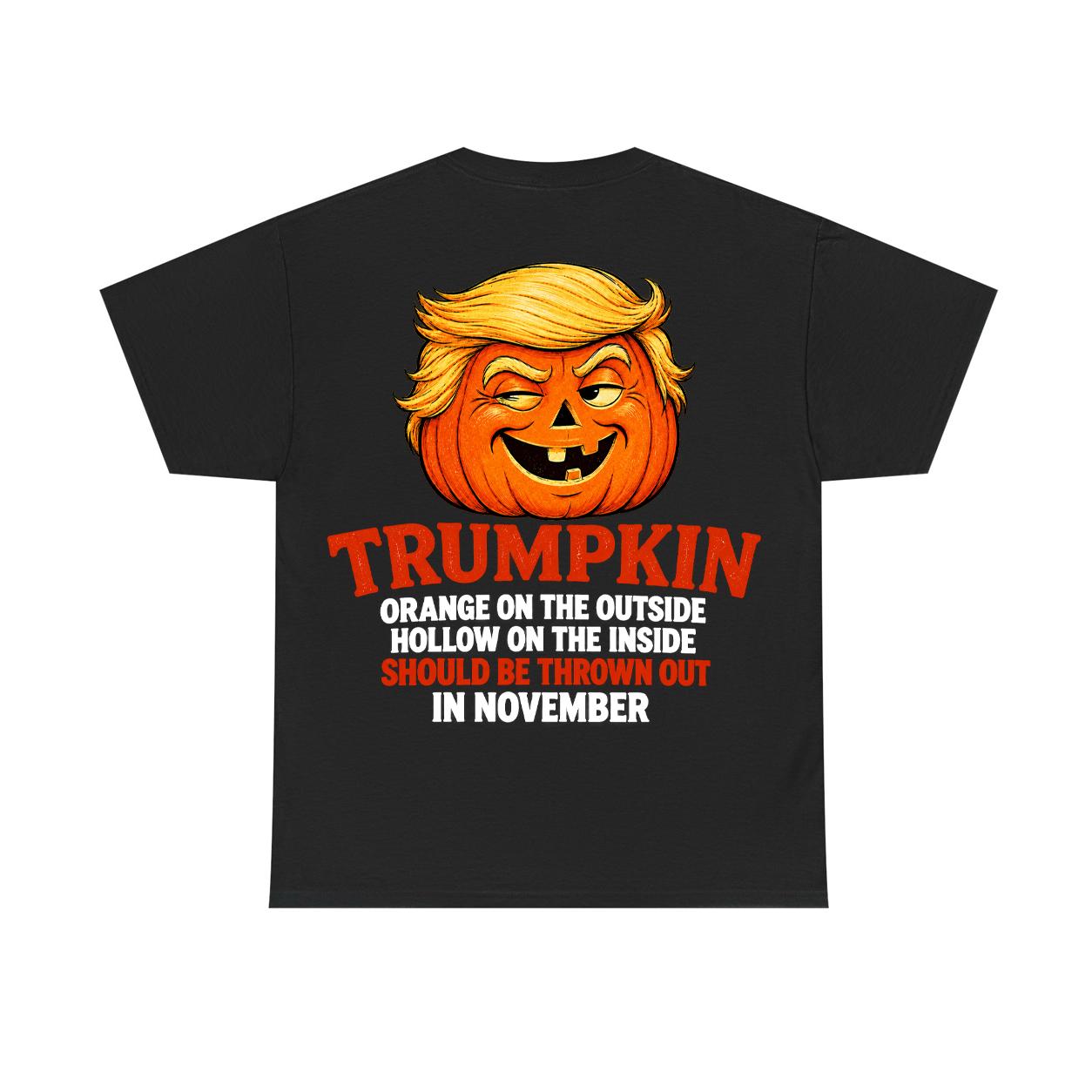 Funny Trumpkin Halloween Tee: Political Pumpkin Costume Shirt Funny Trumpkin Halloween Tee: Political Pumpkin Costume Shirt