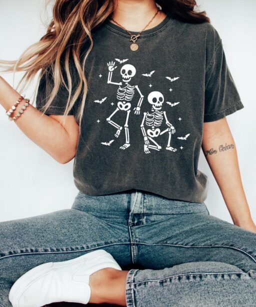 Slightly Subtle Anti Trump Halloween Skeleton Shirt, Funny Trump FDT Shirt, Spooky Season, Political Satire Halloween Costume